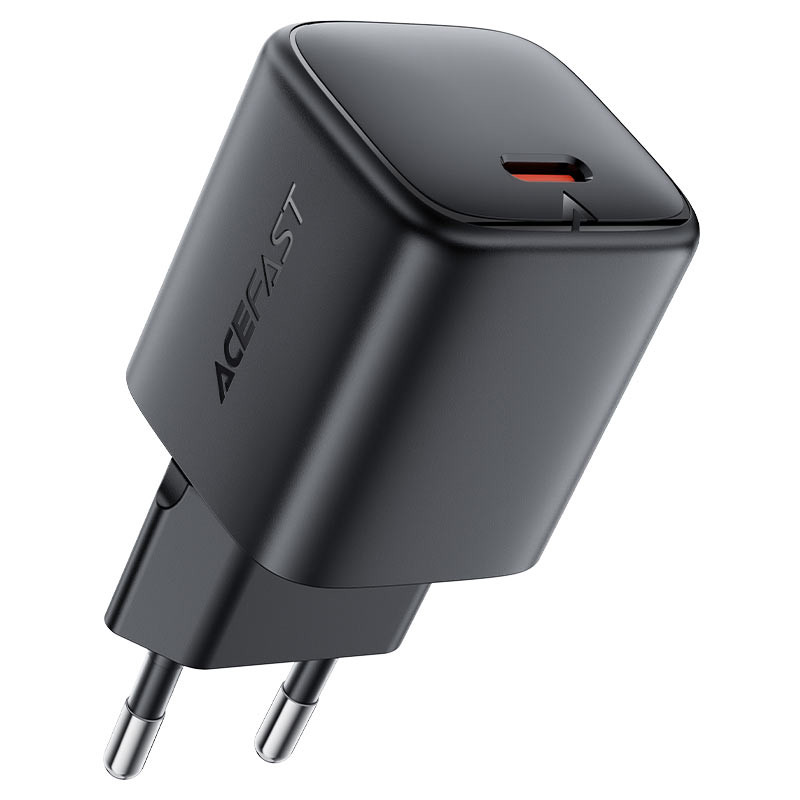 СЗУ Type-C Acefast A119 (45W, PD, AVS, mini GaN) Черный