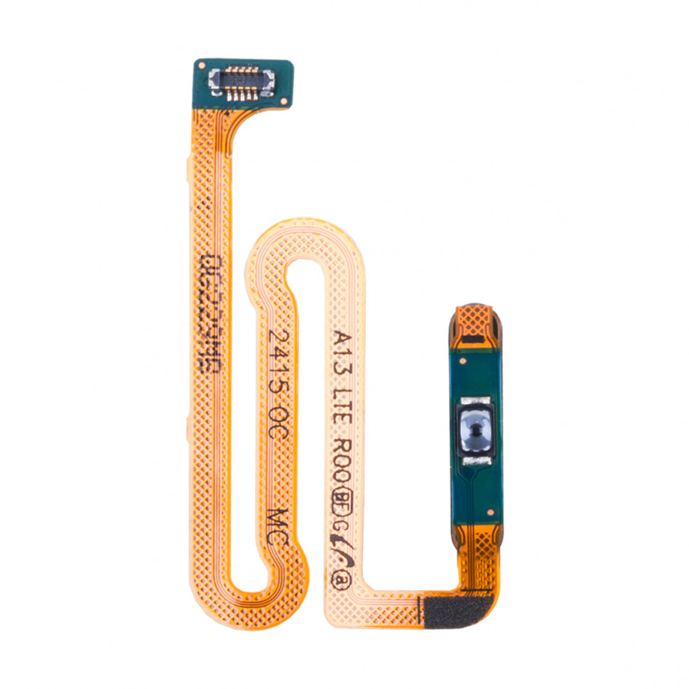 Шлейф для Samsung A135F/A137F (A13) сканер отпечатка пальцев Черный
