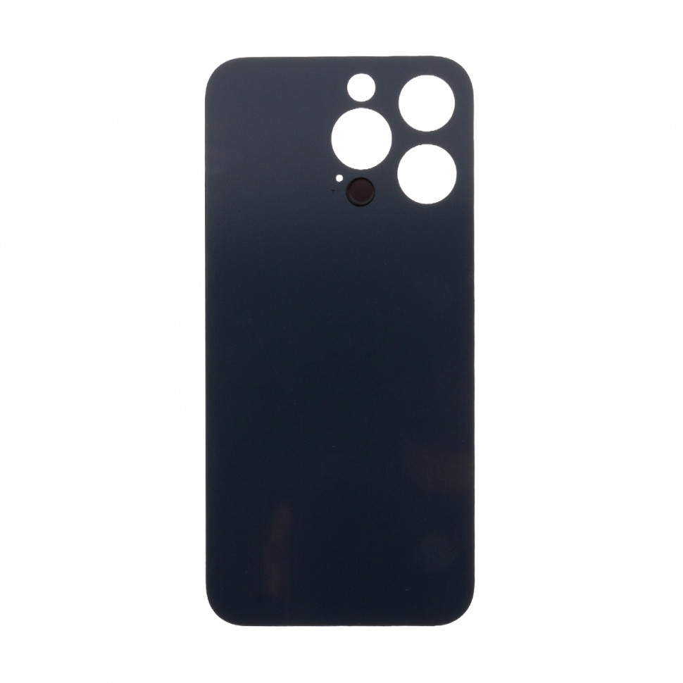 Задняя крышка для iPhone 13 Pro Золото (стекло, узкий вырез под камеру, логотип) - Премиум