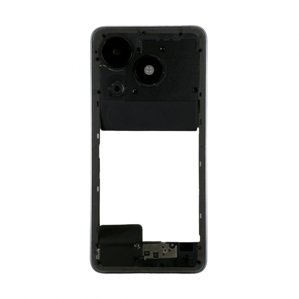 Средняя часть для Tecno Spark 20C (BG7n) Серебро