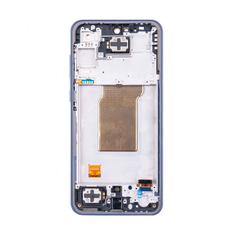 Дисплей с рамкой для Samsung A356E (A35 5G) Синий Оригинал (SP)