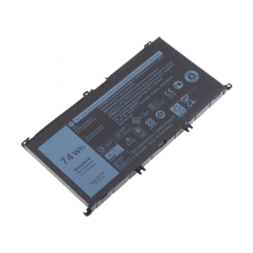 Аккумулятор для ноутбука Dell 357F9 (Inspiron 15 7000, 7559, 7566, 7567) 6400 mAh