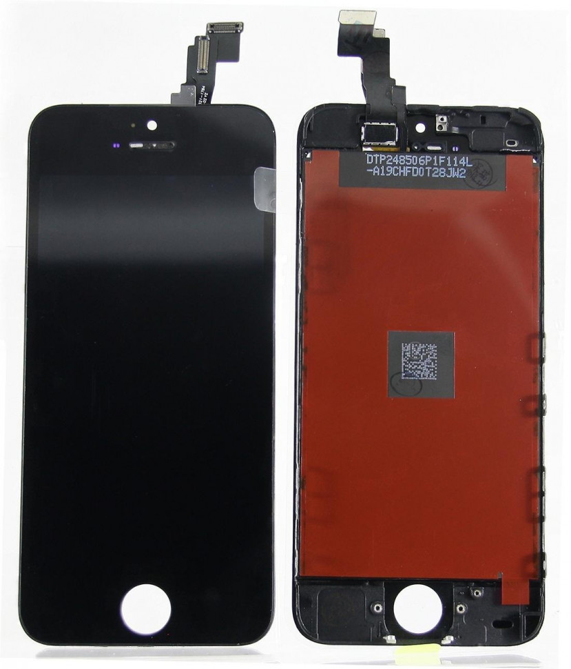 Дисплей для iPhone 5C с тачскрином Черный