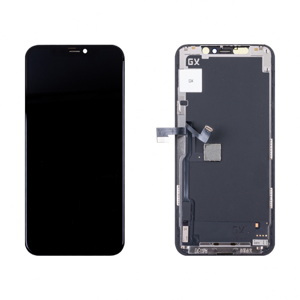 Дисплей для iPhone 11 Pro с тачскрином Черный - GX Hard OLED (площадка под IC)