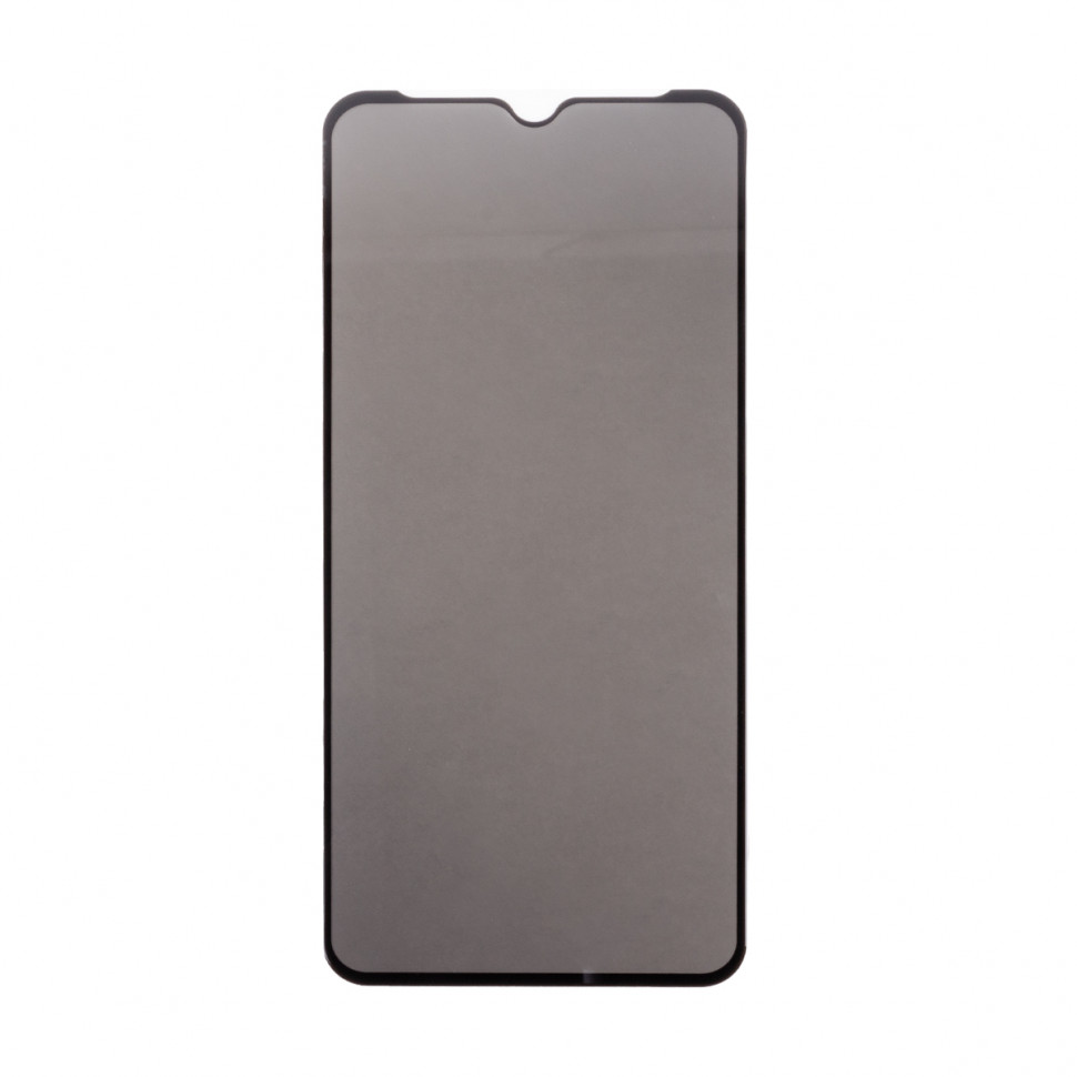 Защитное стекло "Антишпион" для Samsung A125F/A022G/M127F/A127F (A12/A02/M12/A12 Nacho) Черный