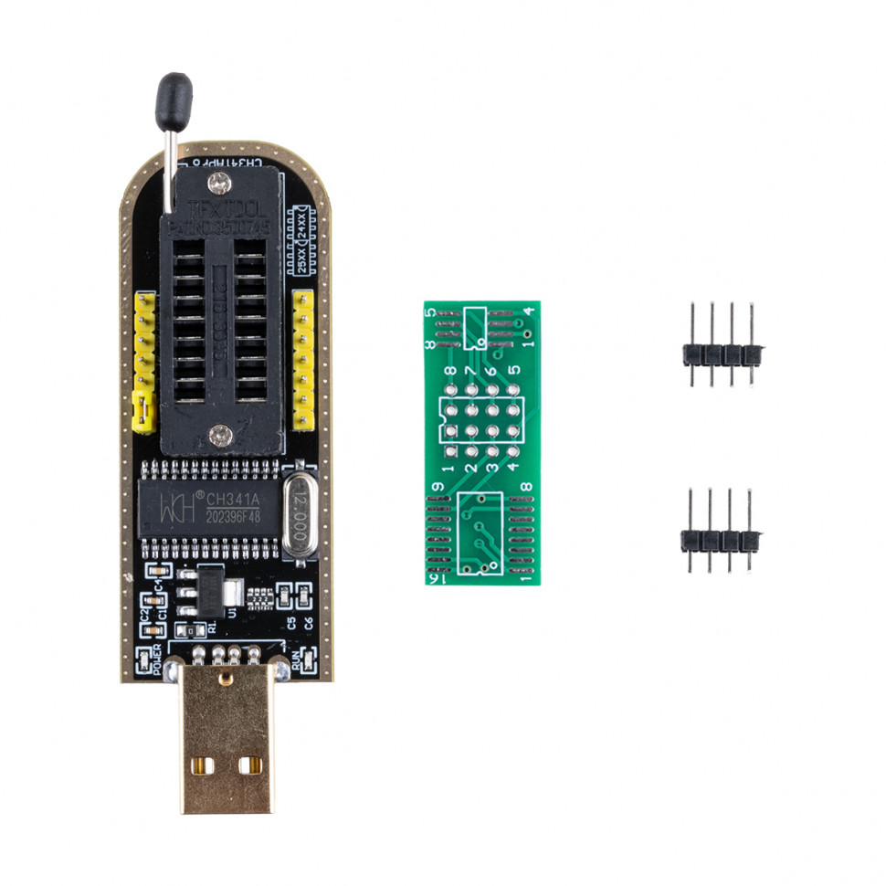Программатор CH341A USB для EEPROM/BIOS 24/25