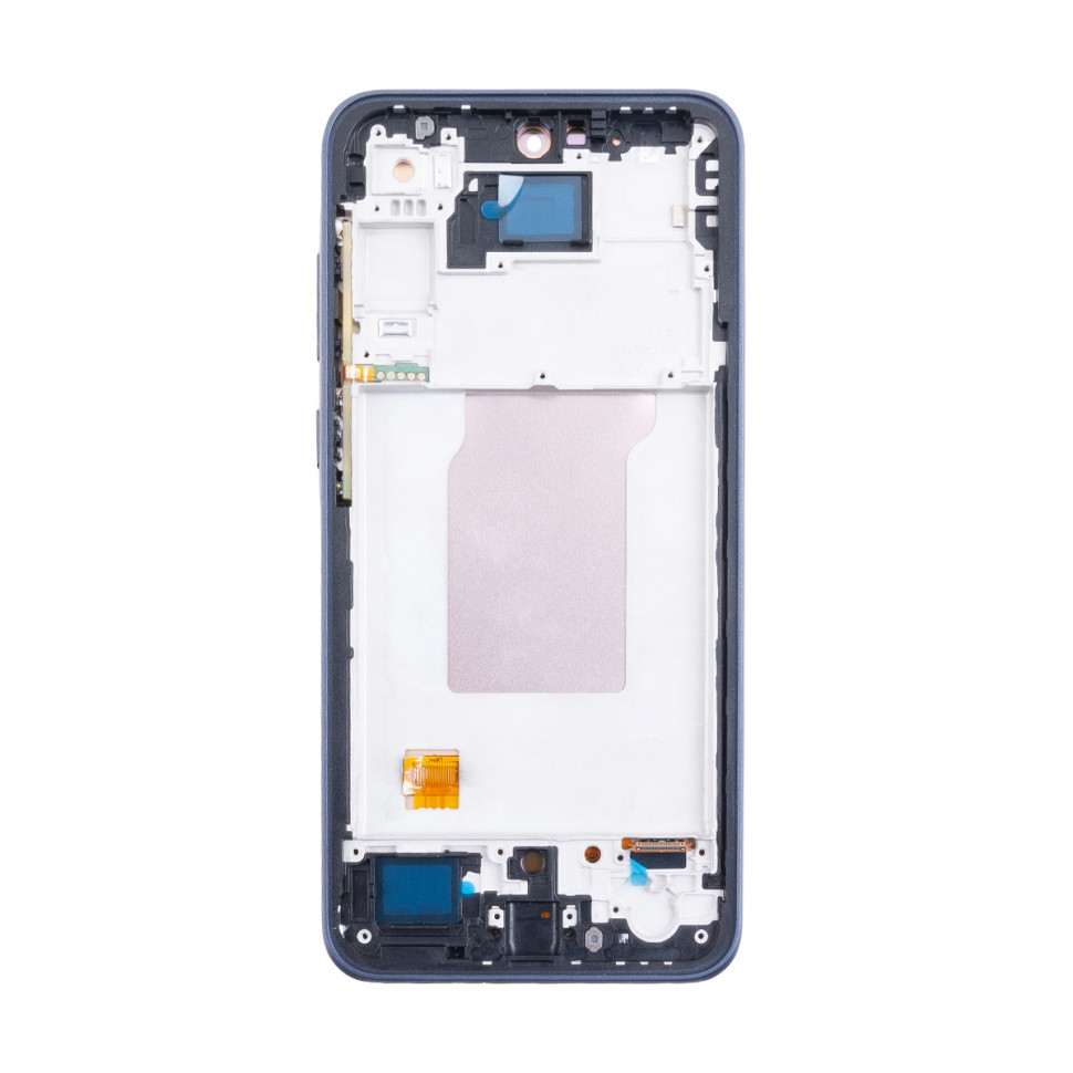 Дисплей с рамкой для Samsung A356E (A35 5G) Синий OLED (Full Size)