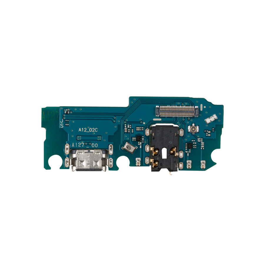 Шлейф для Samsung A127F (A12 Nacho) плата системный разъем/разъем гарнитуры/микрофон