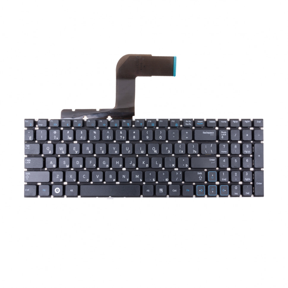 Клавиатура для ноутбука Samsung RC508/RC510/RC520/RV509/RV511/RV513/RV515/RV518/RV520 Черный