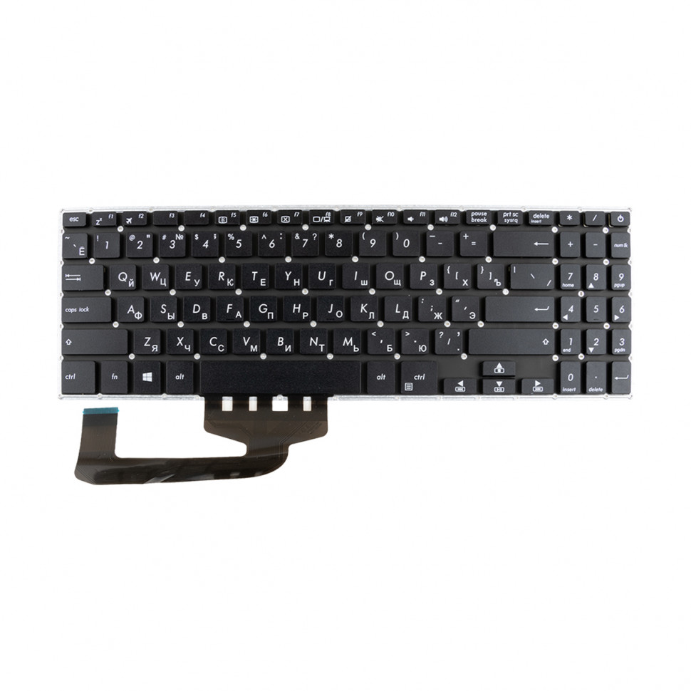 Клавиатура для ноутбука Asus X507/X507MA/X507U/X507UA/X507UB Черный