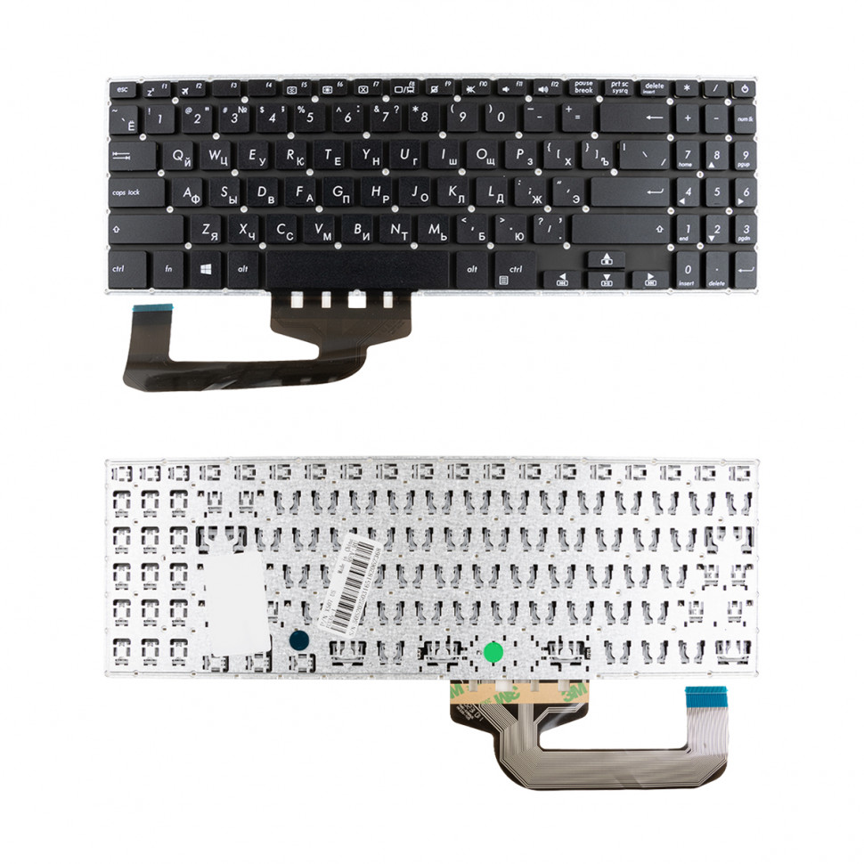 Клавиатура для ноутбука Asus X507/X507MA/X507U/X507UA/X507UB Черный
