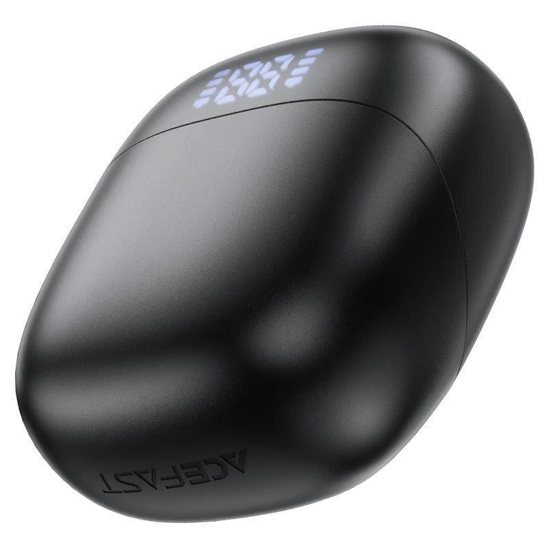 Беспроводные наушники Bluetooth Acefast W2 (TWS, вакуумные, с диплеем, ANC) Черный