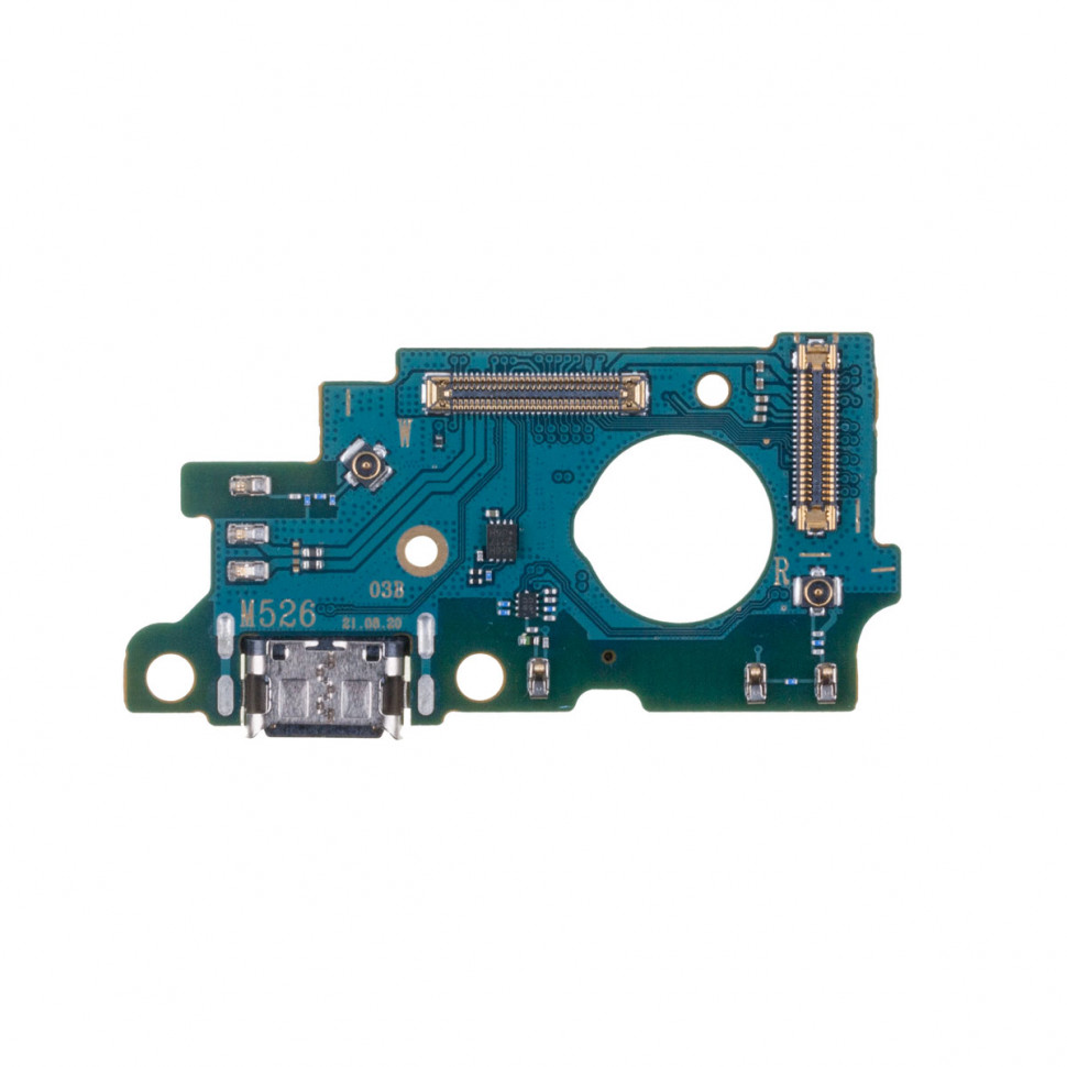 Шлейф для Samsung M526B (M52 5G) плата системный разъем/микрофон