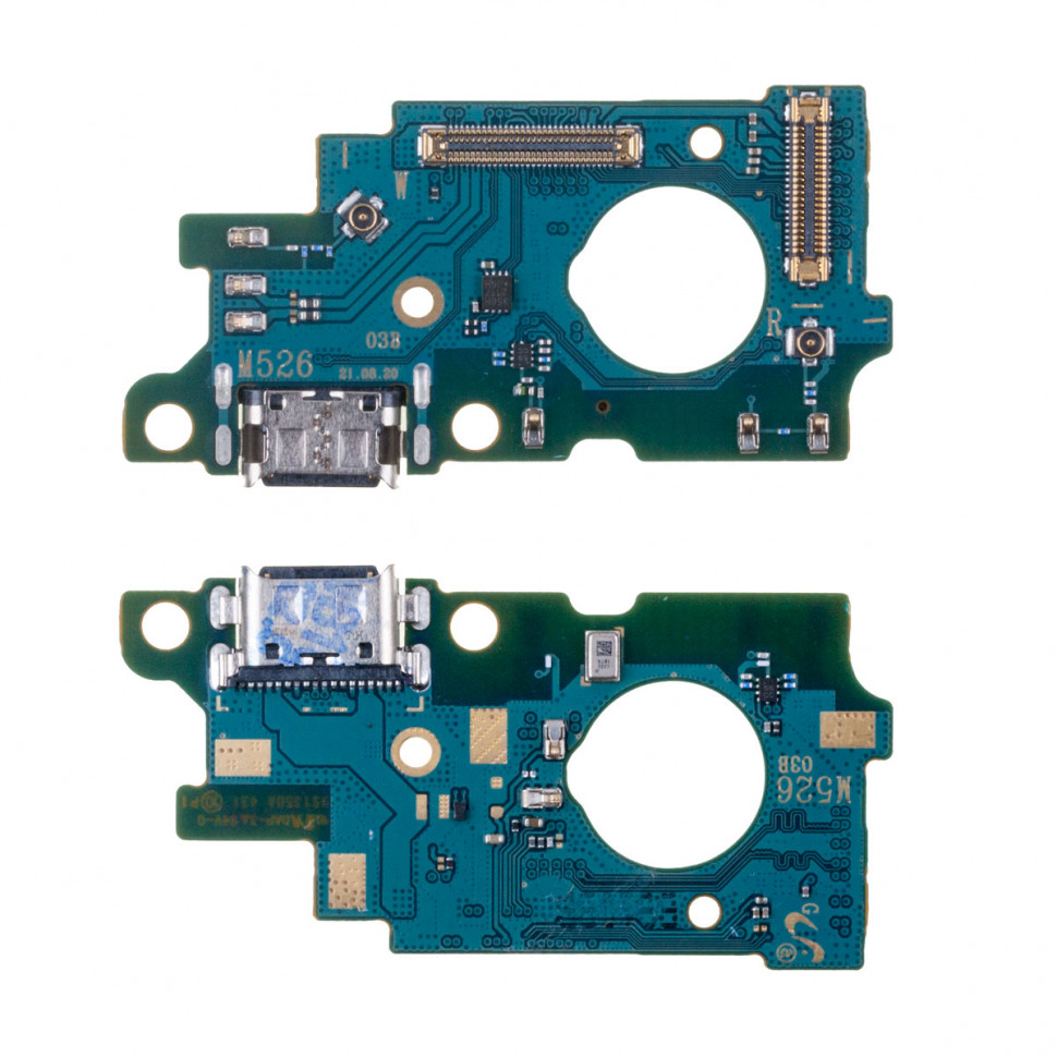 Шлейф для Samsung M526B (M52 5G) плата системный разъем/микрофон