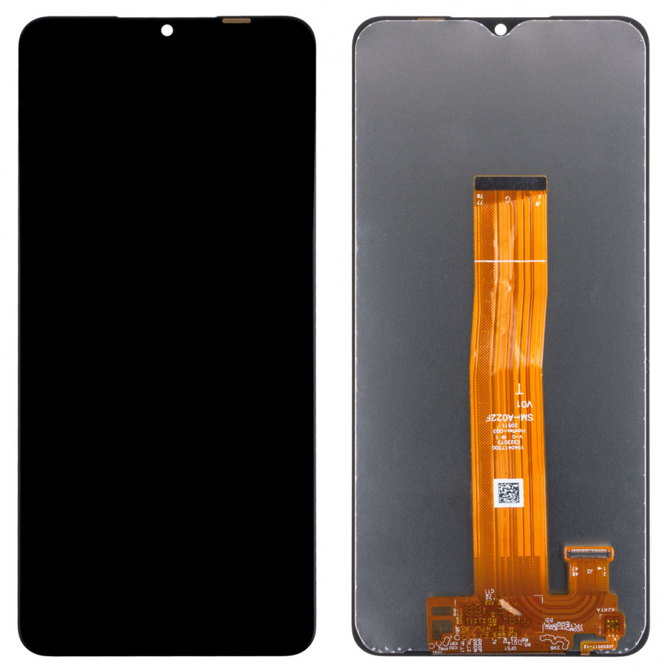 Дисплей для Samsung M127F (M12) с тачскрином Черный