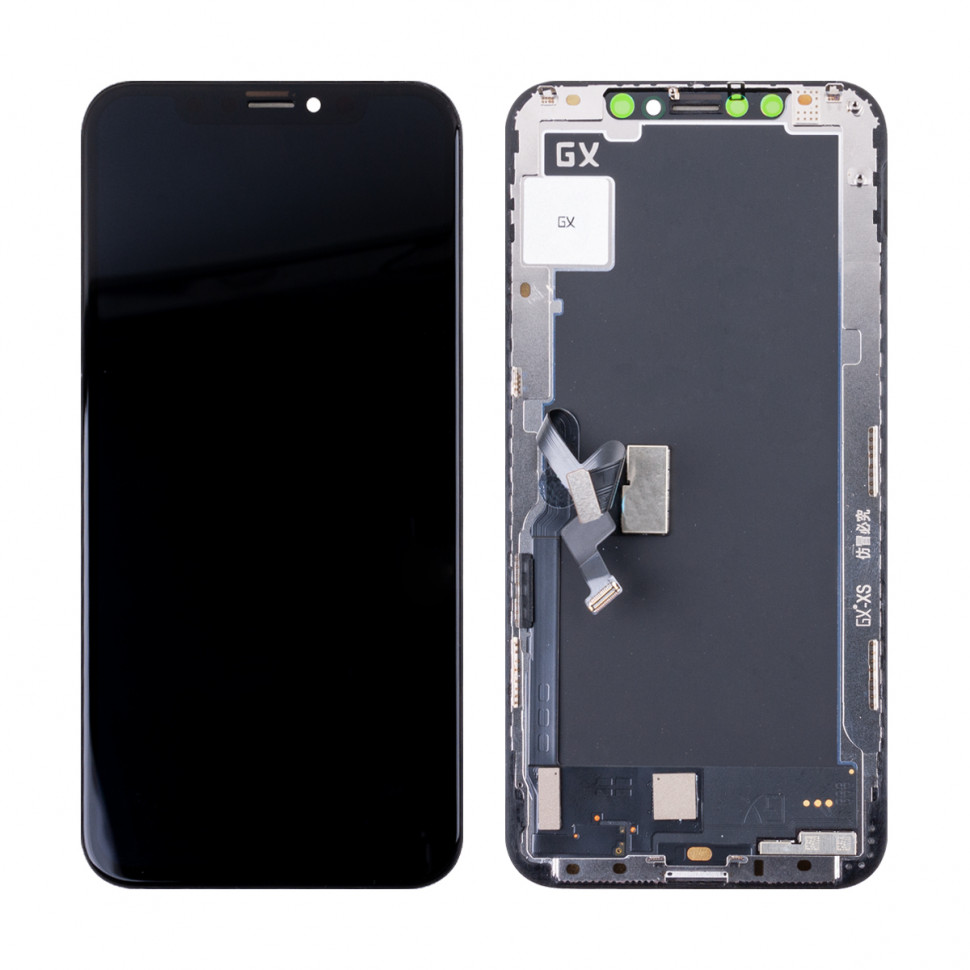 Дисплей для iPhone Xs с тачскрином Черный - GX Hard OLED