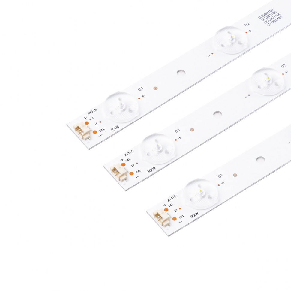 Светодиодная подсветка для телевизоров Mystery/Haier 32" LED315D10-ZC14-03(D)/MTV-3229LTA2 (3 шт.)