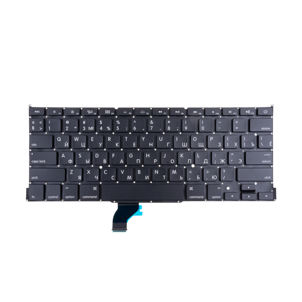 Клавиатура для ноутбука MacBook Pro 13" A1502 (2013-2015, прямой Enter RU) Черный