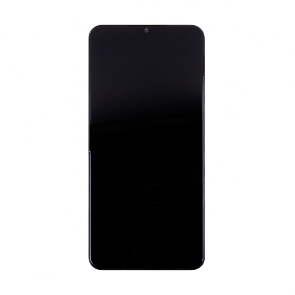 Дисплей с рамкой для Samsung A235F (A23) Черный Оригинал Ref. (SP)