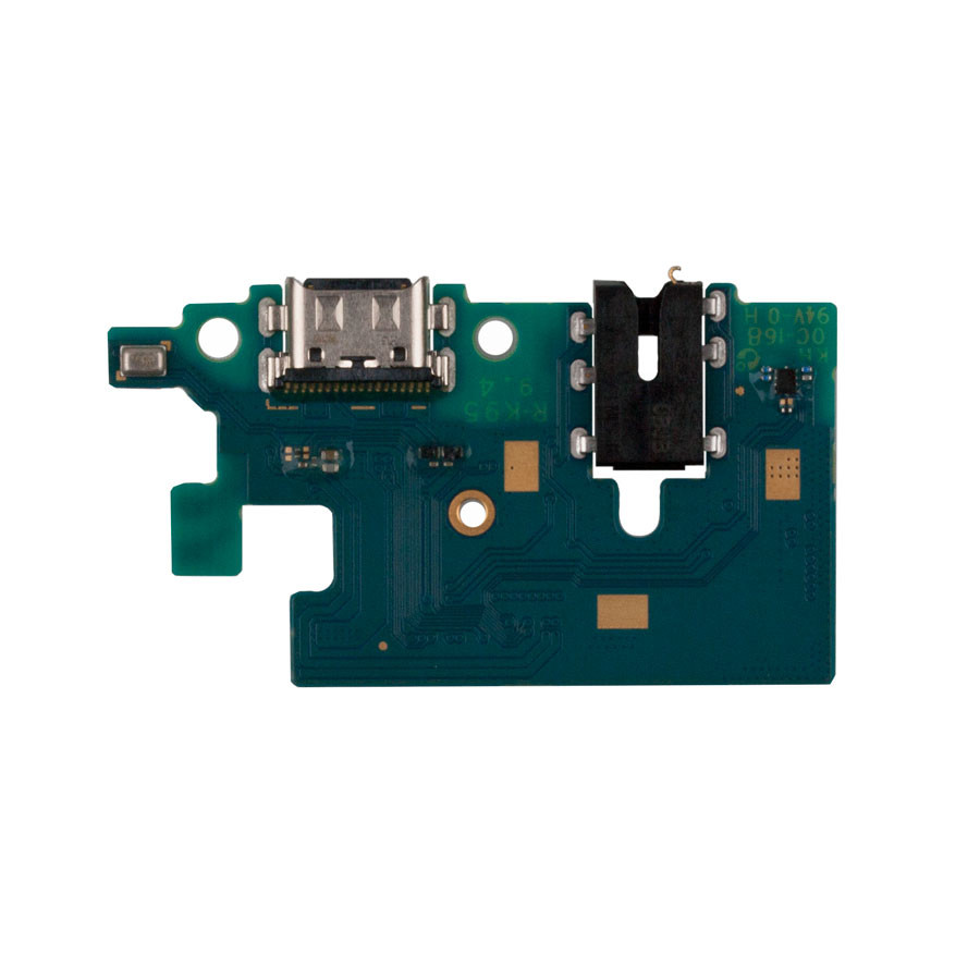 Шлейф для Samsung M317F (M31s) плата системный разъем/разъем гарнитуры/микрофон - Премиум
