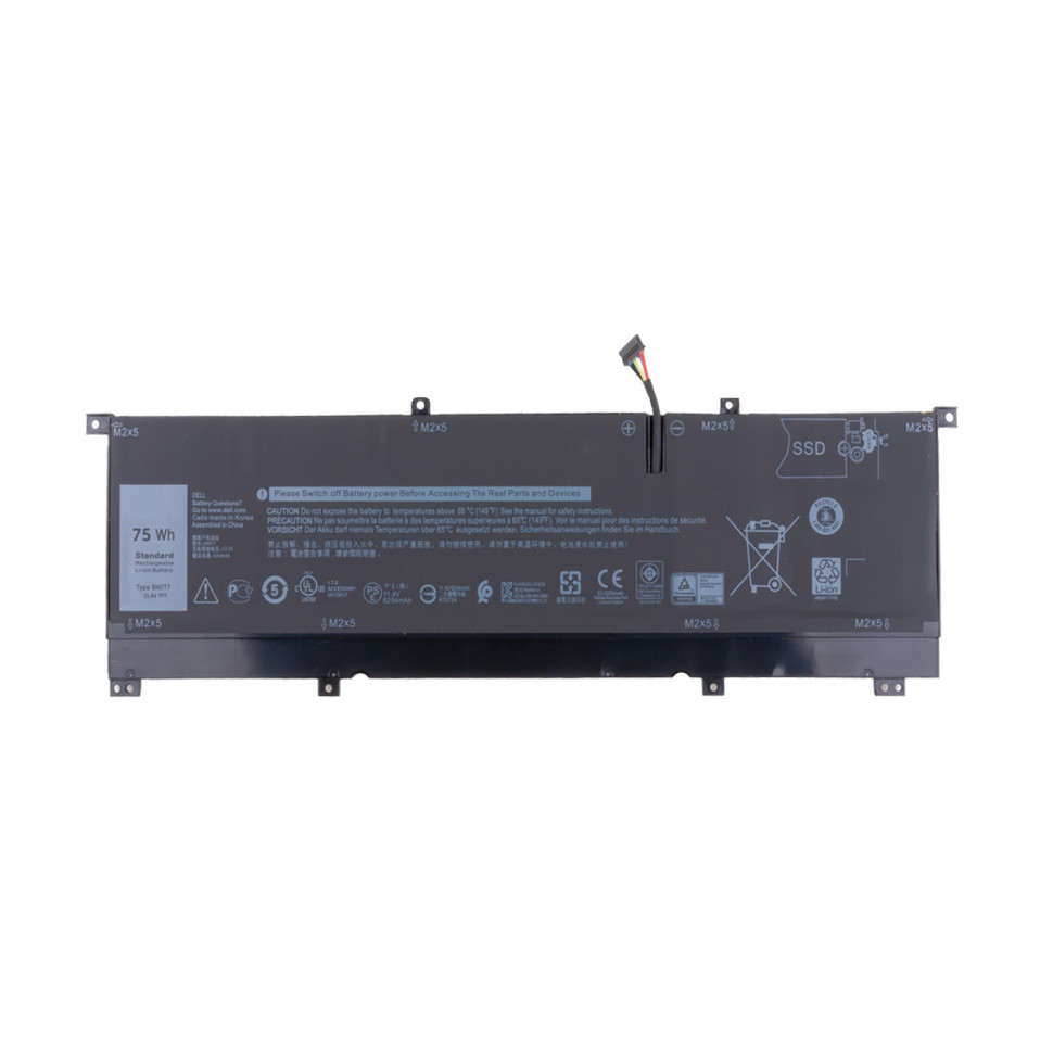Аккумулятор для ноутбука Dell 8N0T7 (XPS 15-9575) 6250 mAh