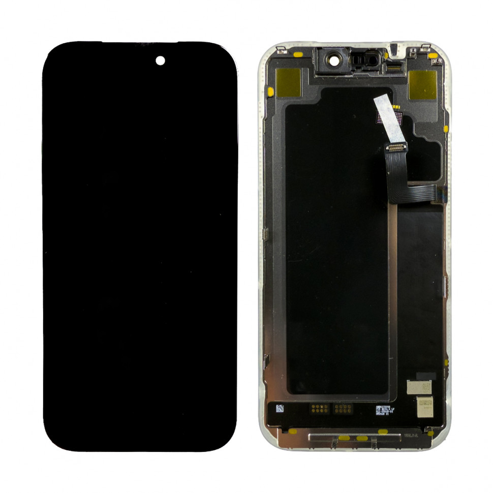 Дисплей для iPhone 17 Pro с тачскрином Черный Soft OLED, Full HD, 120 Гц (площадка под IC)