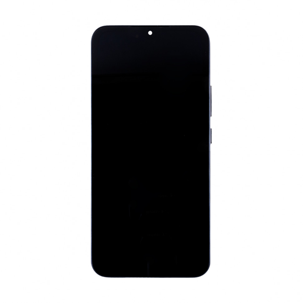 Дисплей с рамкой для Samsung A346B (A34 5G) Черный OLED (Full Size)