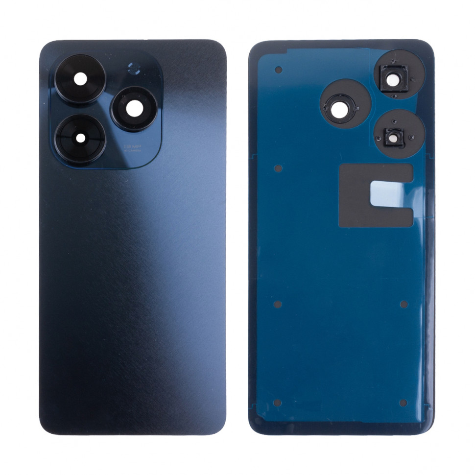 Задняя крышка для Tecno Spark Go 2024 Черный - Премиум