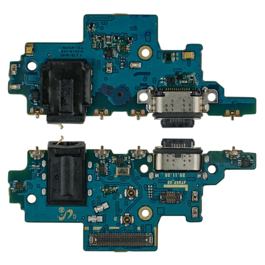 Шлейф для Samsung A725F (A72) плата системный разъем/разъем гарнитуры/микрофон
