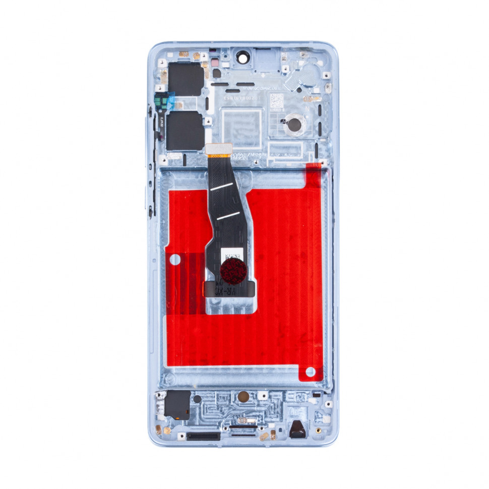 Дисплей с рамкой для Huawei P30 Синий Оригинал