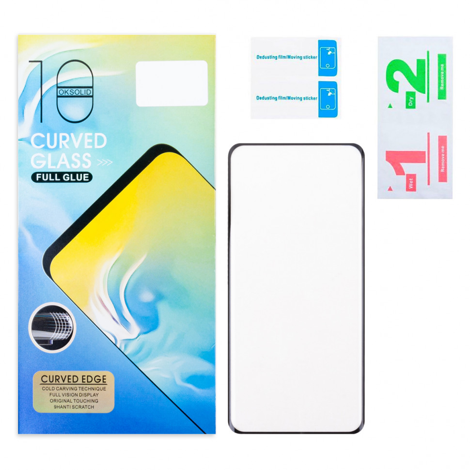 Защитное стекло "Премиум" для Xiaomi 12/12X Черный