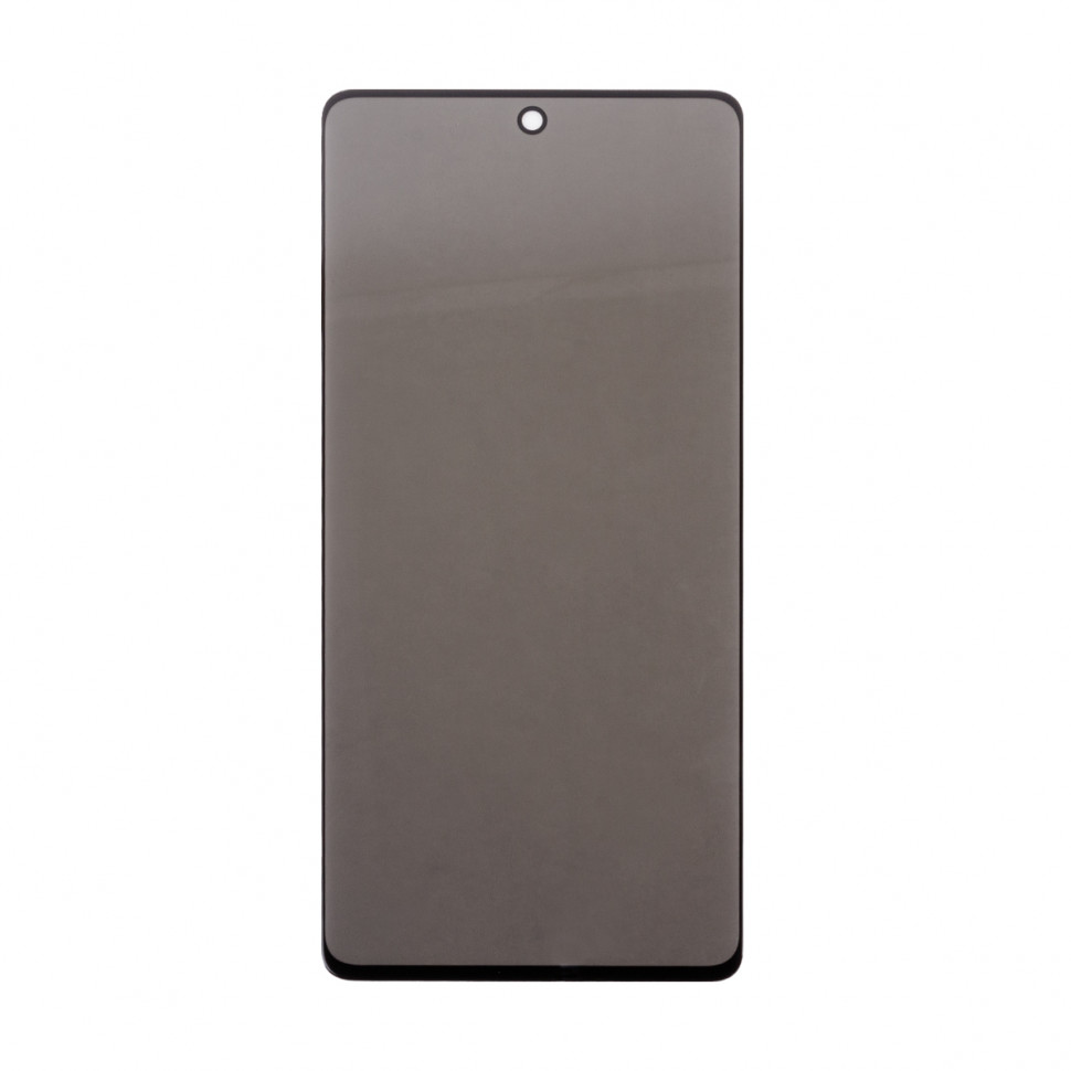 Защитное стекло "Антишпион" для Samsung A525F/G780F (A52/S20 FE) Черный