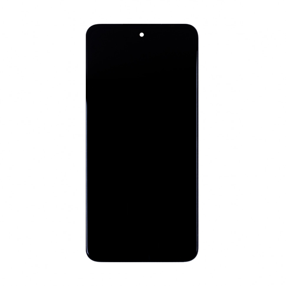 Дисплей с рамкой для Xiaomi Redmi 10 Черный Оригинал