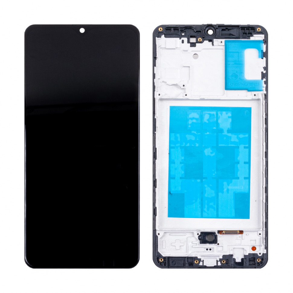 Дисплей с рамкой для Samsung A315F (A31) Черный In-Cell