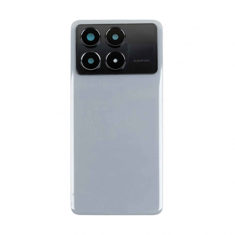 Задняя крышка для Xiaomi Poco X6 Pro 5G Серый - Премиум
