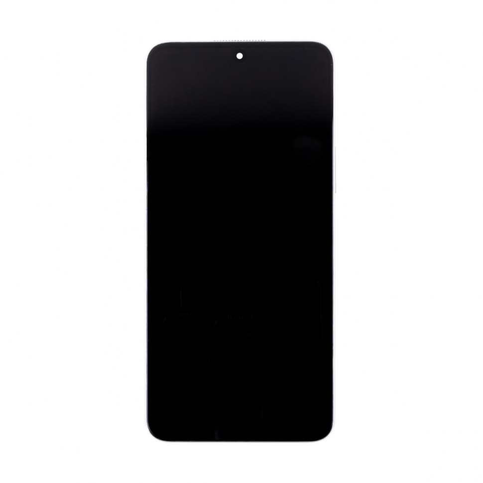 Дисплей с рамкой для Huawei Honor X8 4G Серебро Оригинал