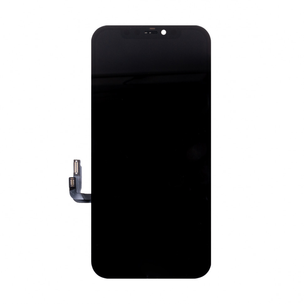 Дисплей для iPhone 12/12 Pro с тачскрином Черный - GX Hard OLED (площадка под IC)