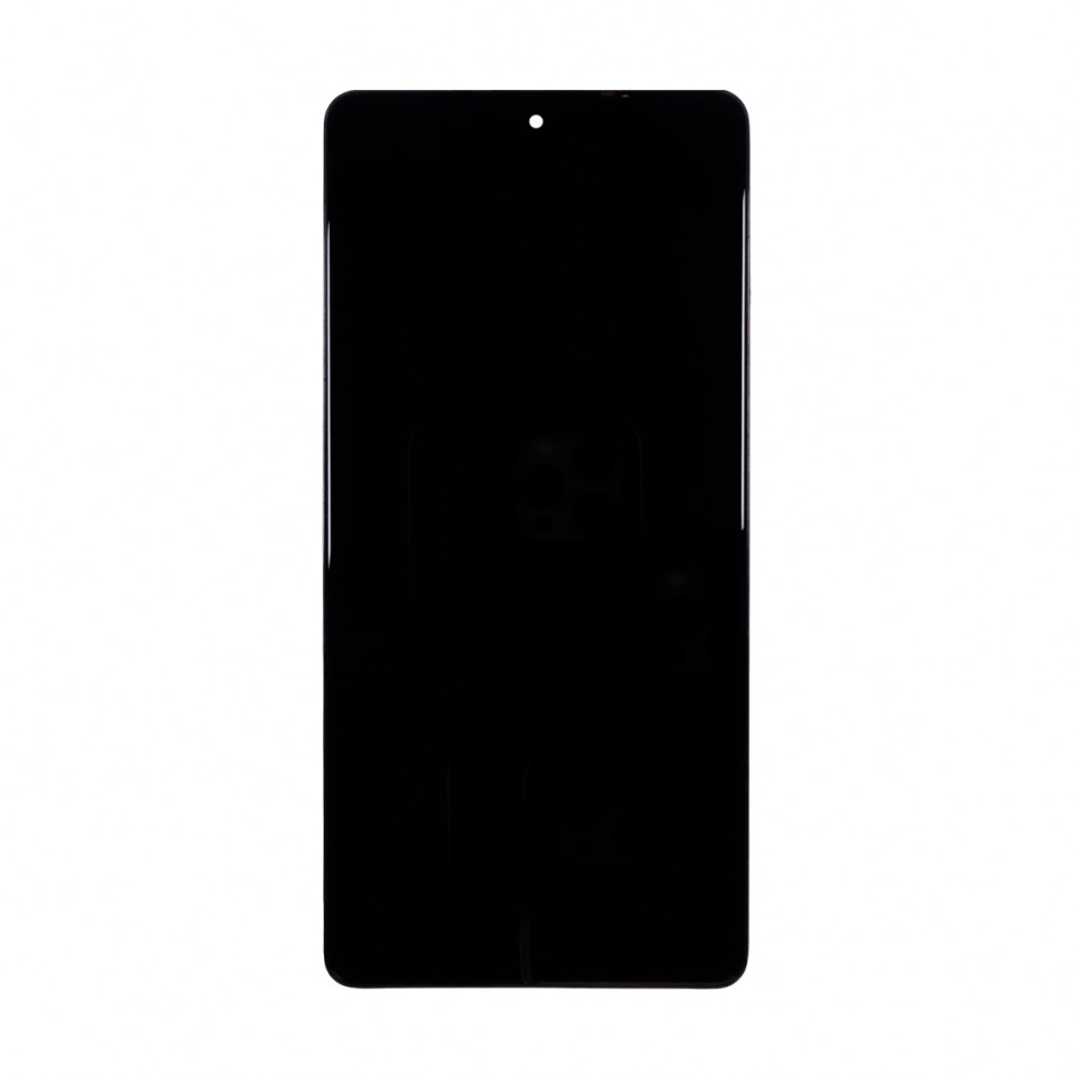 Дисплей с рамкой для Xiaomi Poco X5 Pro 5G/Redmi Note 12 Pro 5G Черный Оригинал