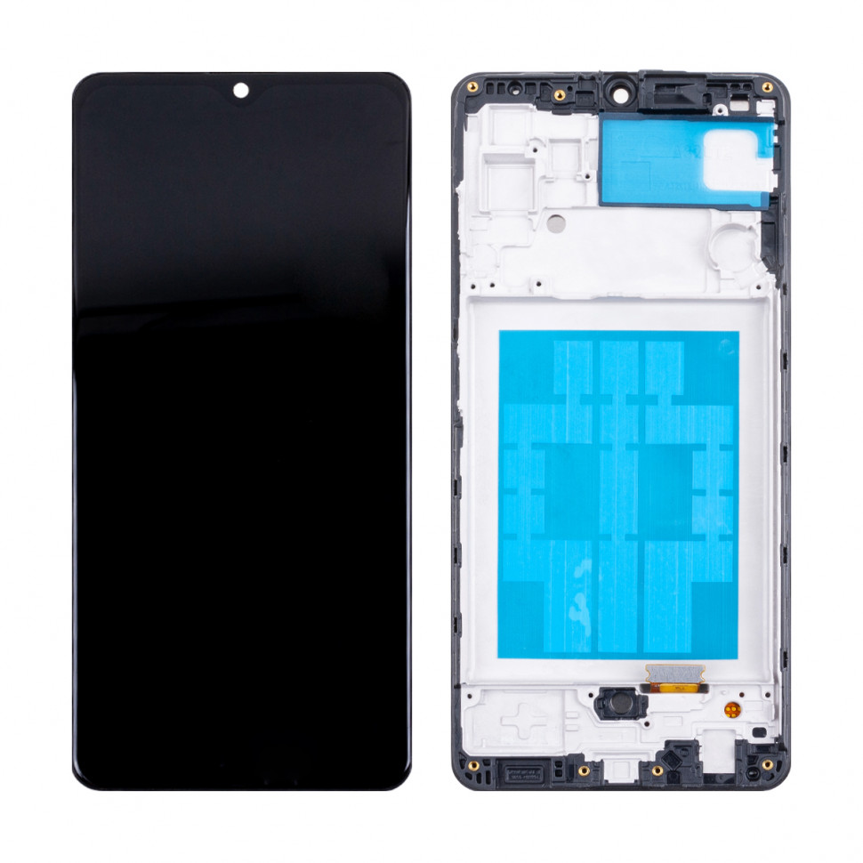 Дисплей с рамкой для Samsung A325F (A32 4G) Черный In-Cell