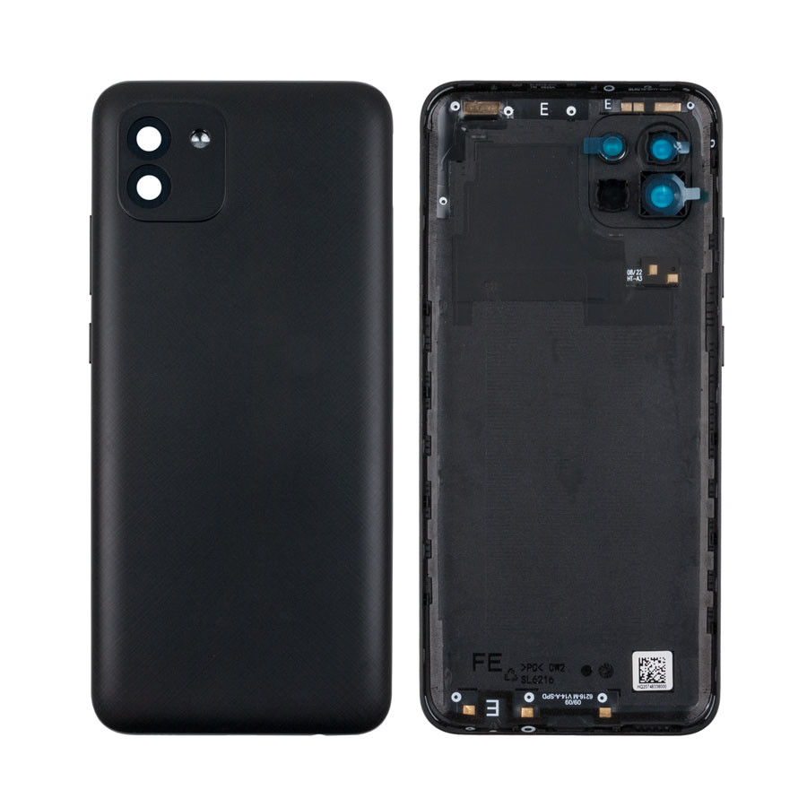 Задняя крышка для Samsung A035F (A03) Черный