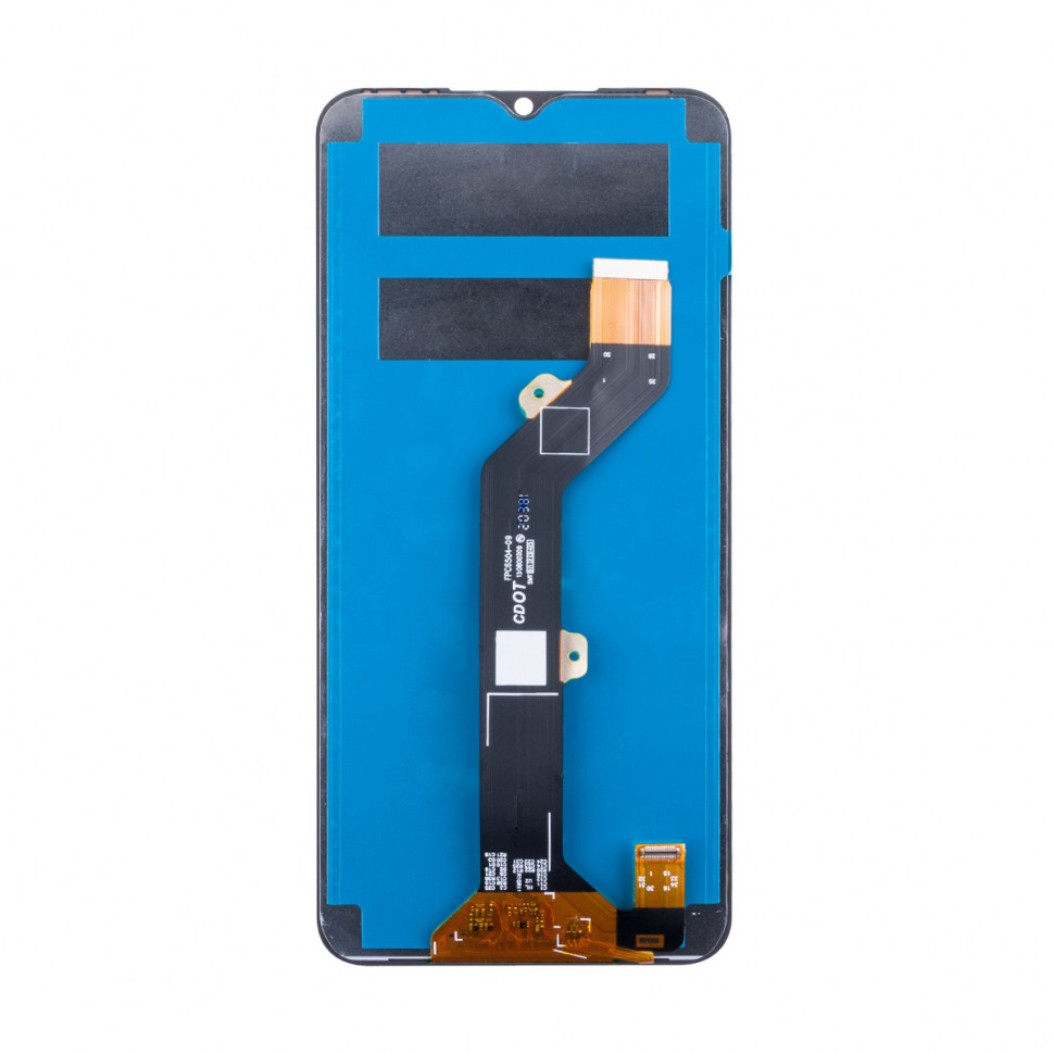 Дисплей для Tecno Spark 7 с тачскрином Черный Оригинал
