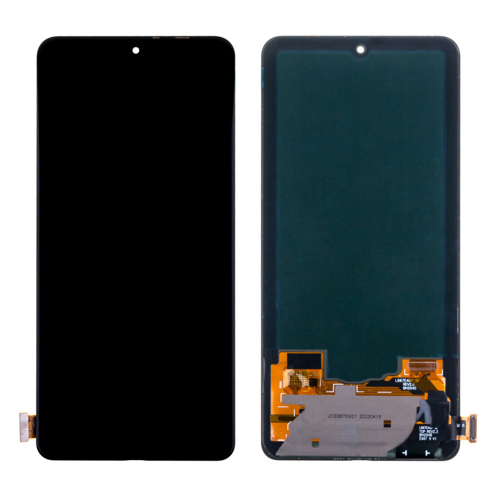 Дисплей для Xiaomi Poco F3/Mi 11i/K40/K40 Pro с тачскрином Черный OLED