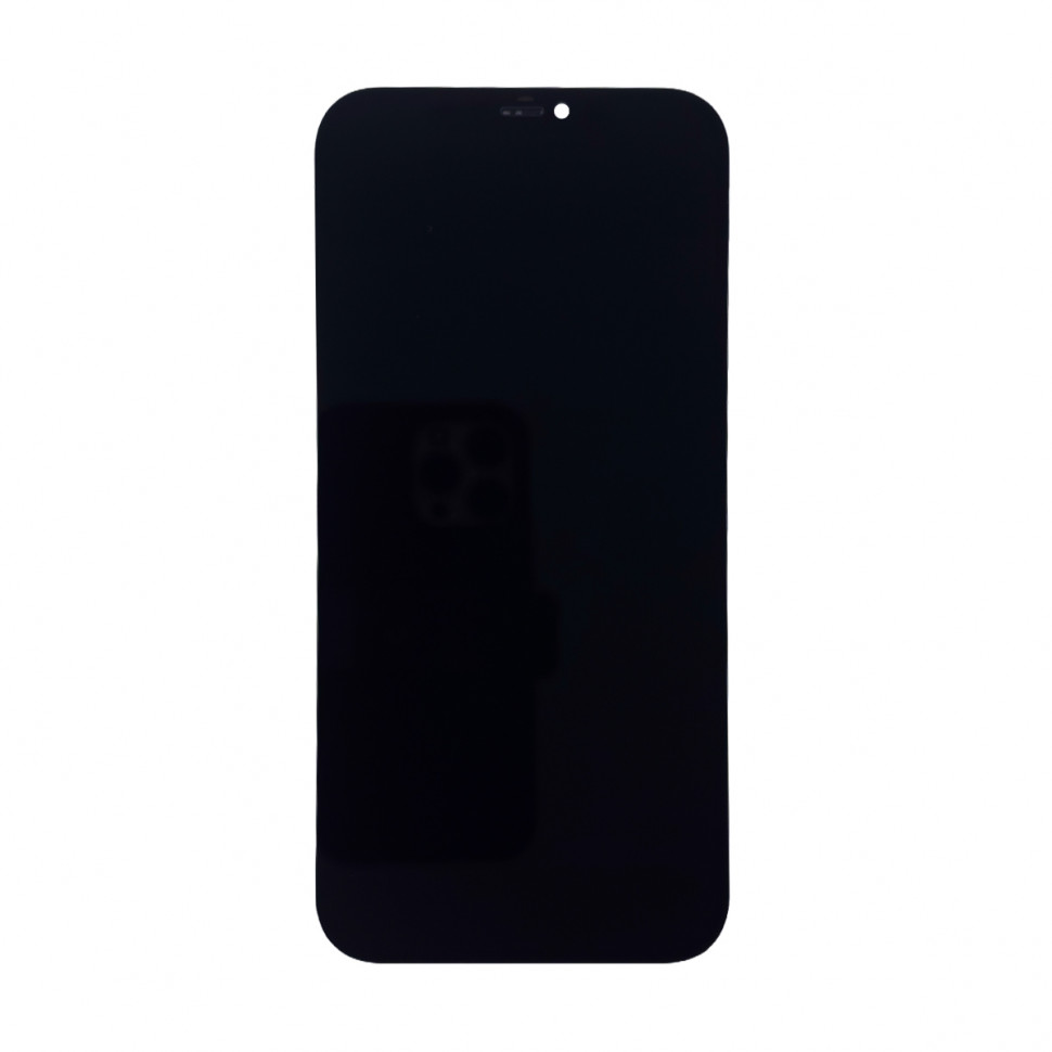 Дисплей для iPhone 12 Pro Max с тачскрином Черный - GX Soft OLED (площадка под IC)