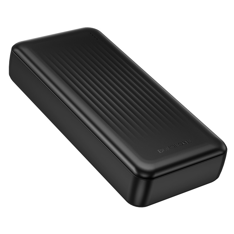 Внешний Аккумулятор (Power Bank) Borofone BJ78A 20000 mAh (10W, 2USB, MicroUSB, Type-C, LED индикатор) Черный
