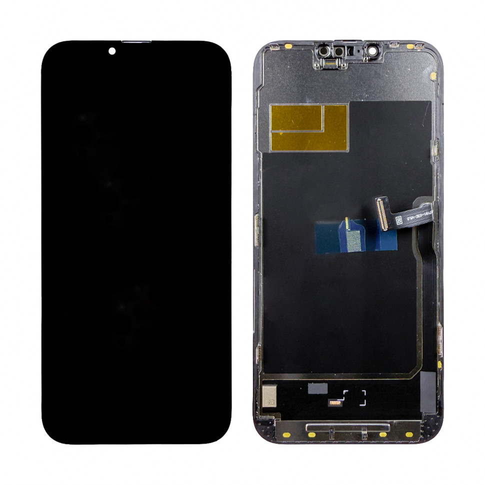 Дисплей для iPhone 13 Pro Max с тачскрином Черный - DD Soft OLED, Full HD, 120 Гц (площадка под IC)