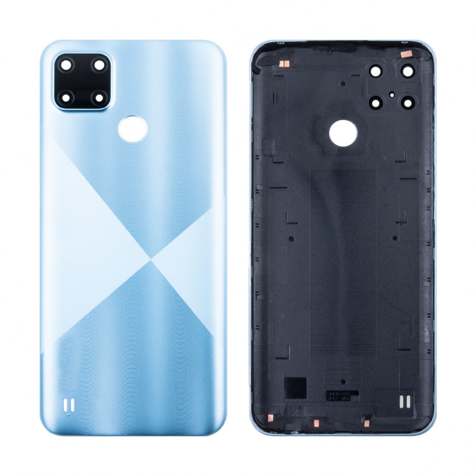 Задняя крышка для Realme C21Y Голубой