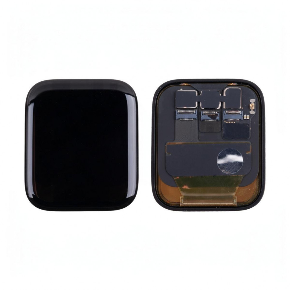 Дисплей для Apple Watch SE 2022 44 мм с тачскрином Черный Оригинал 100% (Снятый, без ремонта)