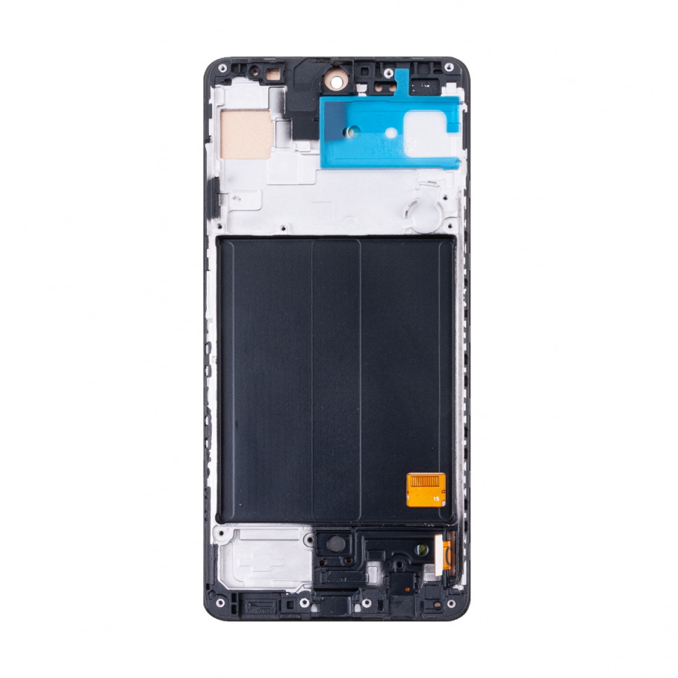 Дисплей с рамкой для Samsung A515F (A51) Черный In-Cell
