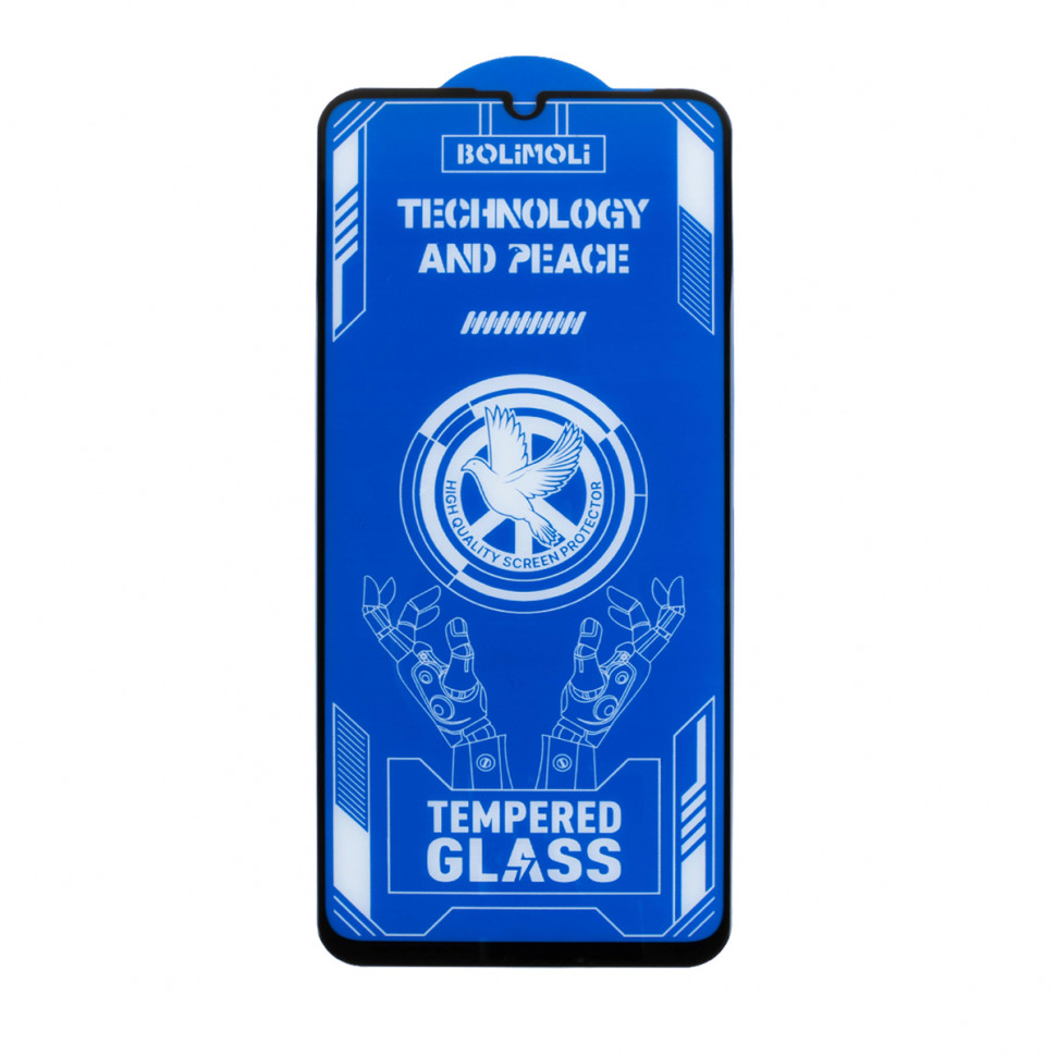 Защитное стекло "Полное покрытие" для Huawei Honor X5c Plus/X5c/X5d Plus Черный