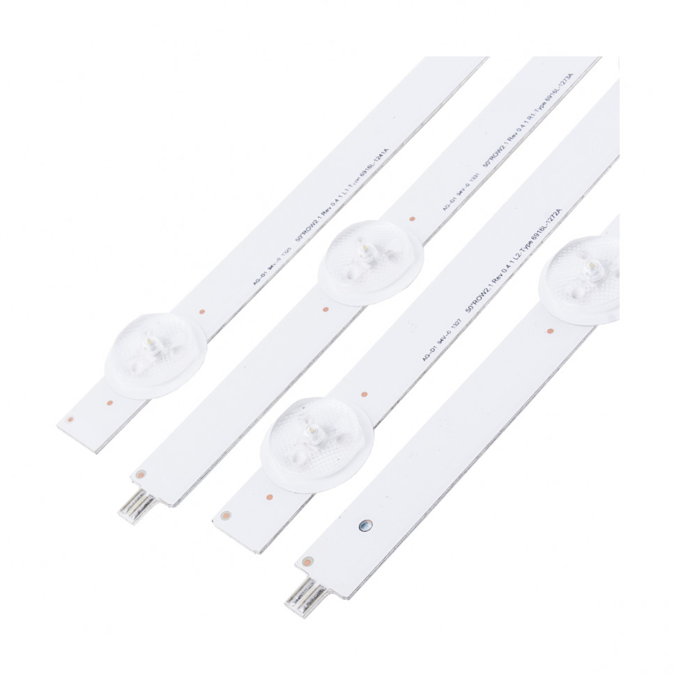 Светодиодная подсветка для телевизоров LG/Toshiba 50" 6916L-1272A ROW2.1 Rev 0.4 1 (комплект 12 шт.)